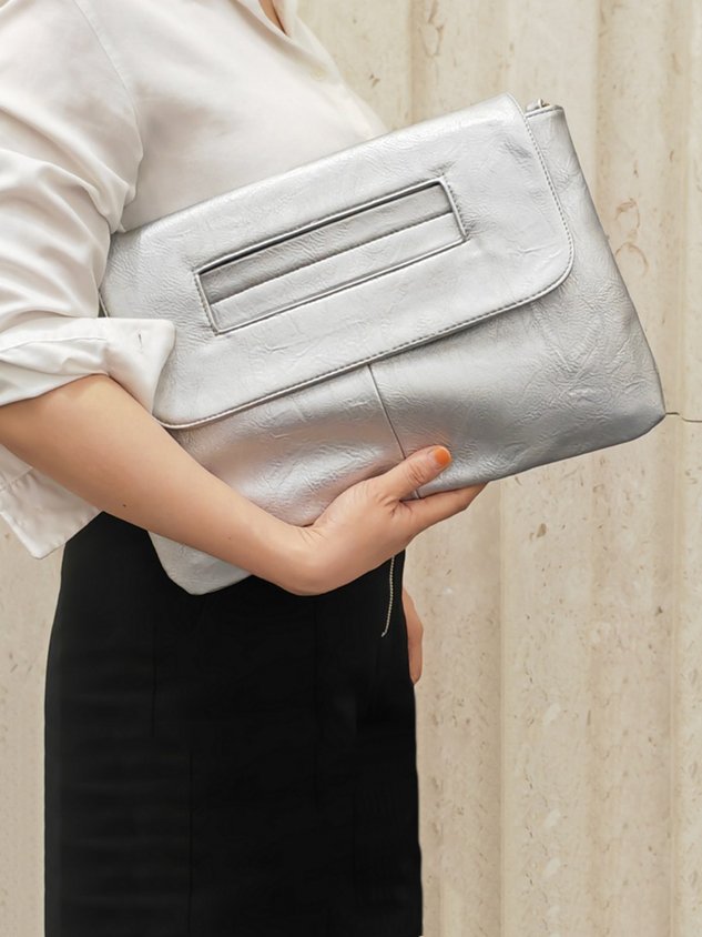 BOLSO CLUTCH MAGNÉTICO GRAN CAPACIDAD