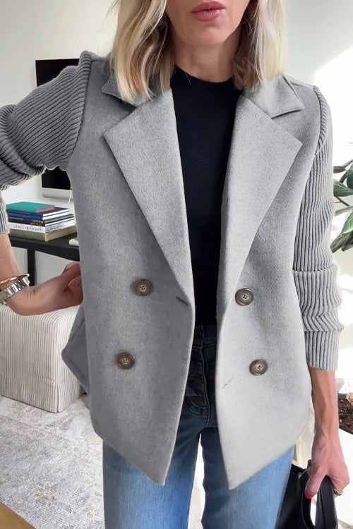 SASHA | ABRIGO BLAZER CASUAL