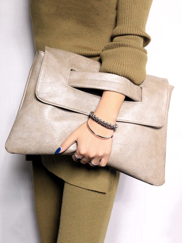 BOLSO CLUTCH MAGNÉTICO GRAN CAPACIDAD