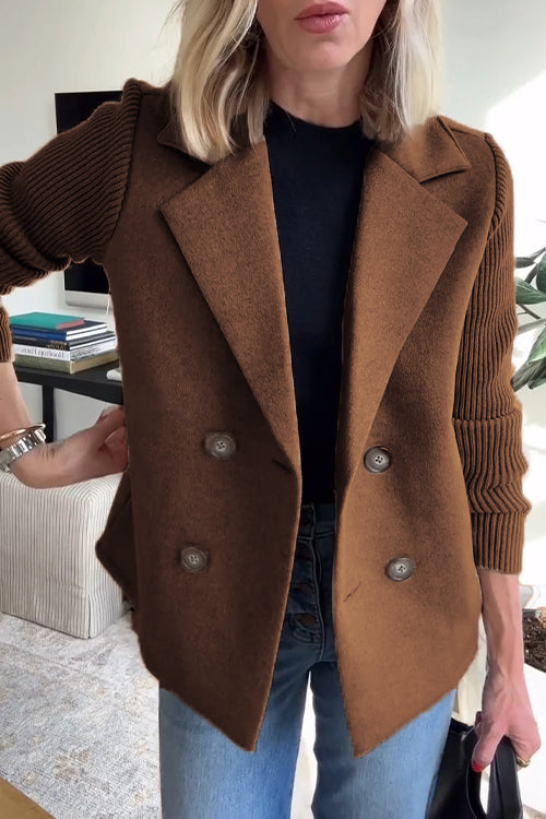 SASHA | ABRIGO BLAZER CASUAL