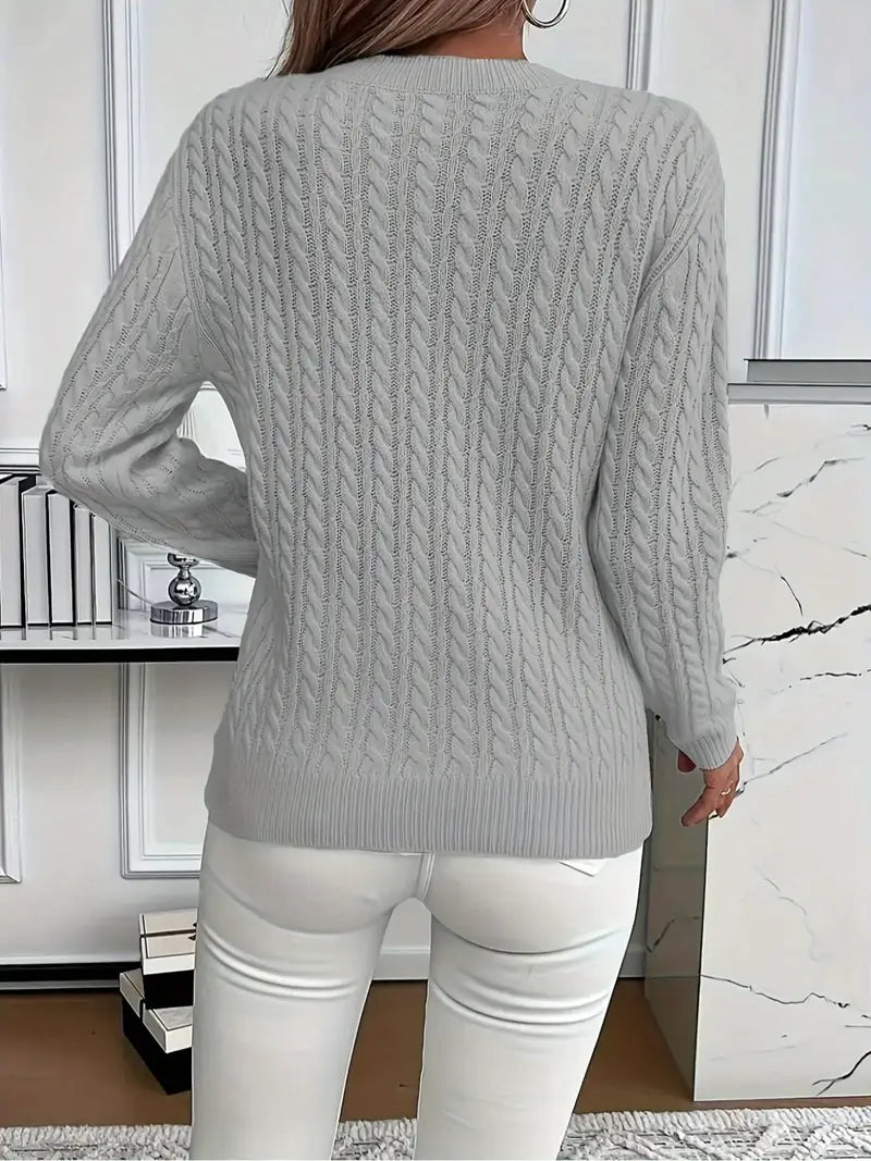 Carmen | Jersey de punto trenzado