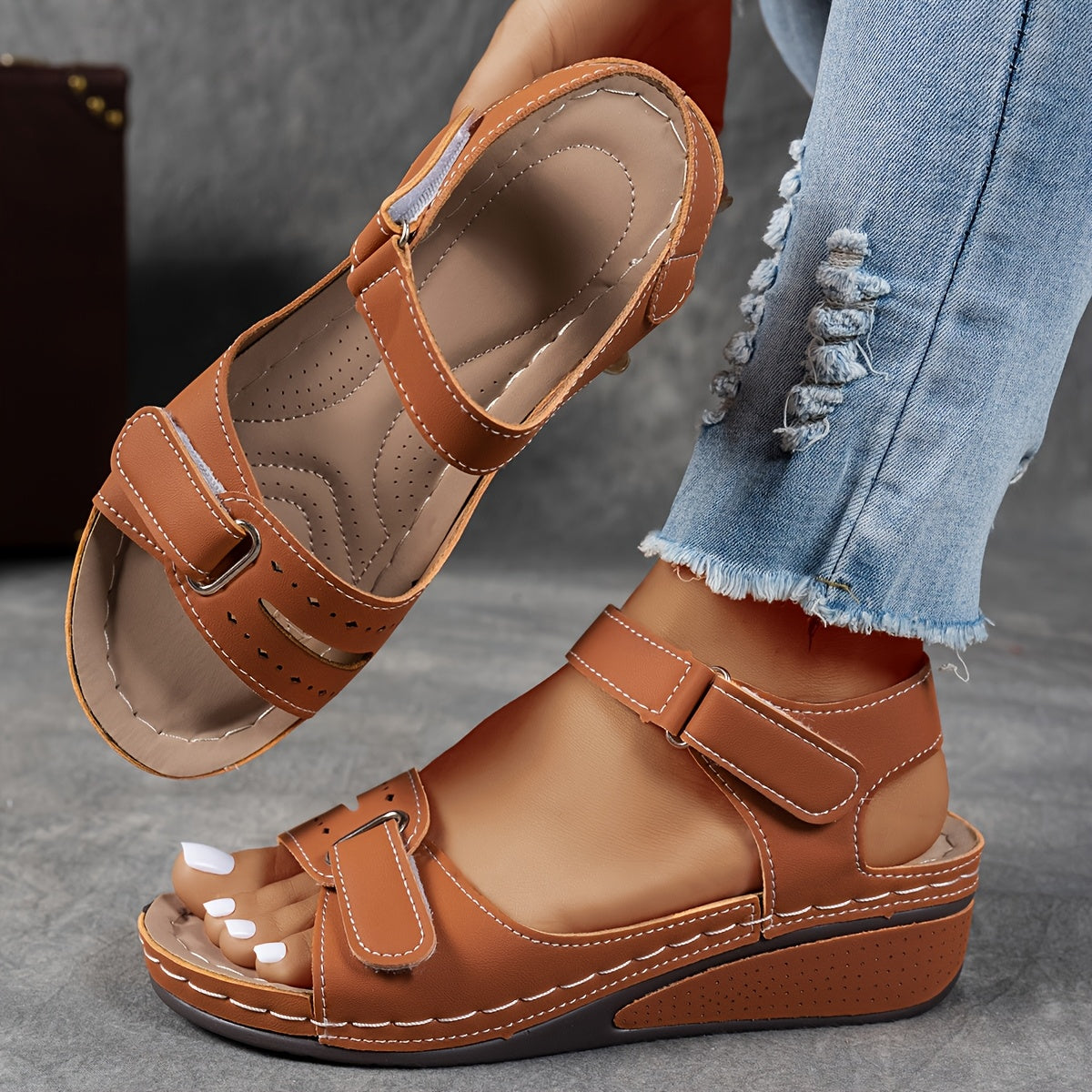 ELISE | SANDALIAS ORTOPÉDICAS CONFORT PARA MUJER