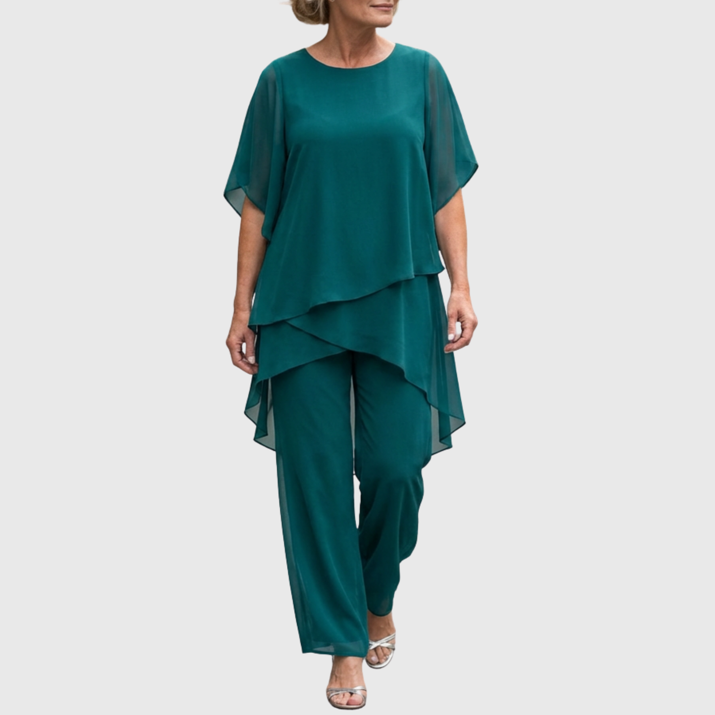 ELARA | Conjunto Palazzo de corte fluido para una comodidad y un estilo elegantes