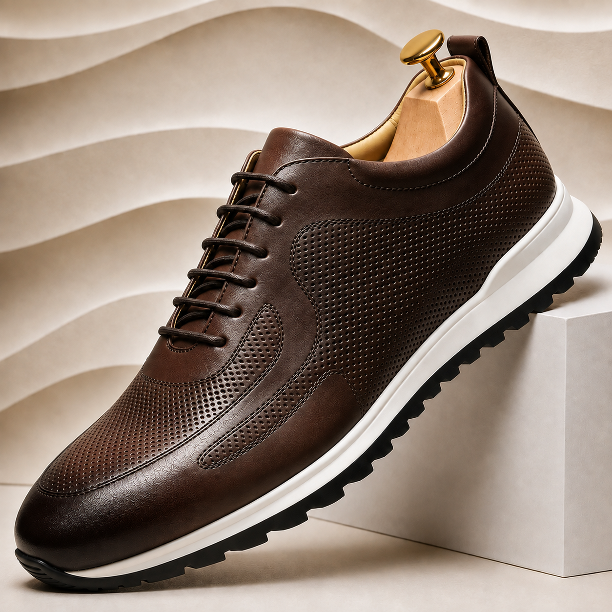 Zapatillas de piel de vaca Lussu