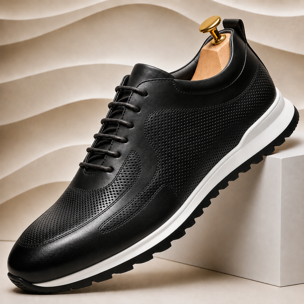 Zapatillas de piel de vaca Lussu