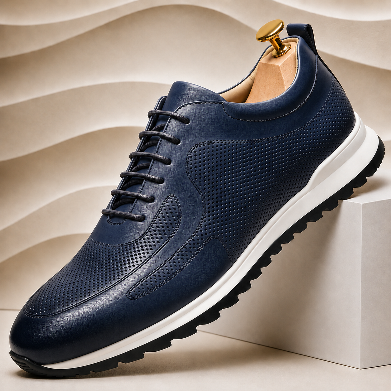 Zapatillas de piel de vaca Lussu