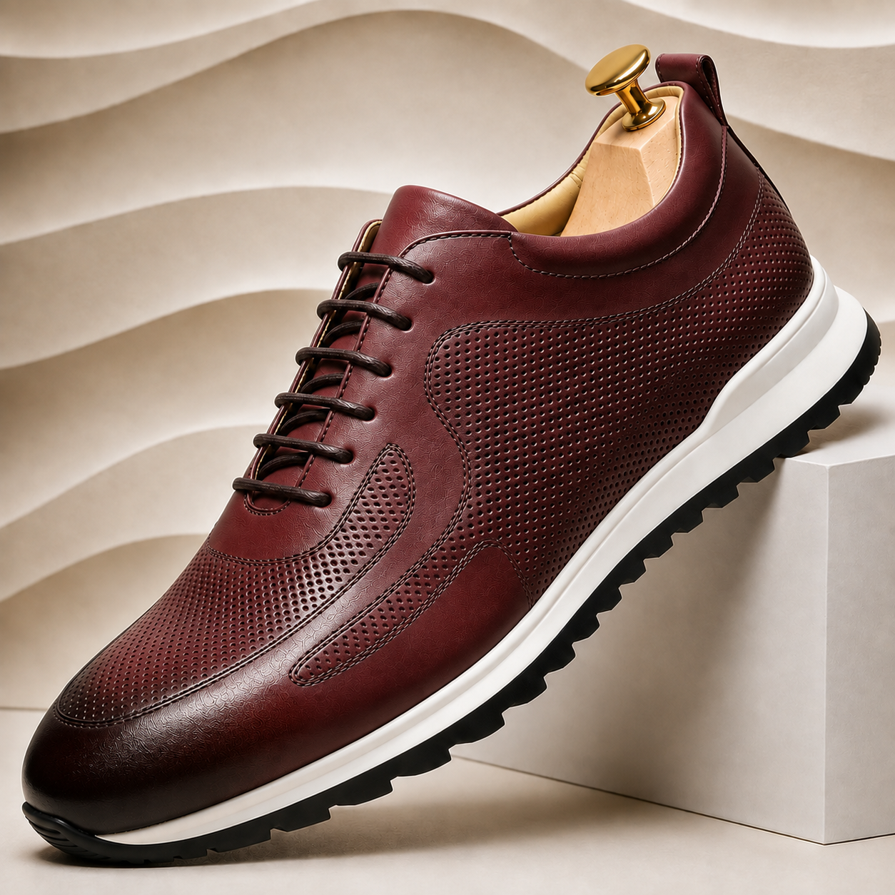 Zapatillas de piel de vaca Lussu