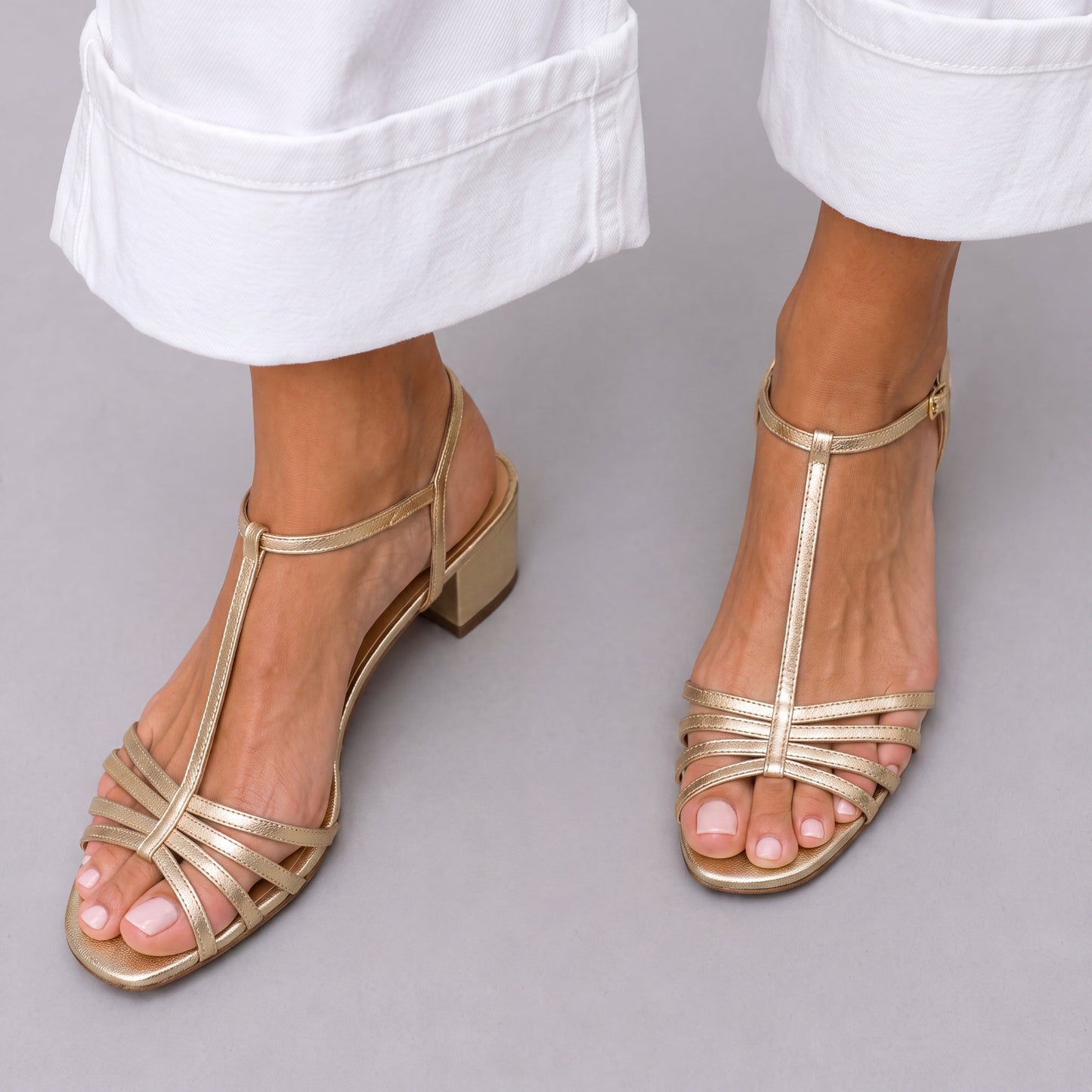 Alegra™ - Sandalias Doradas de Elegancia Diaria