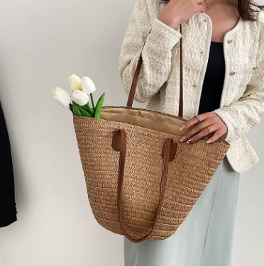 MALAGA | Bolso de rafia