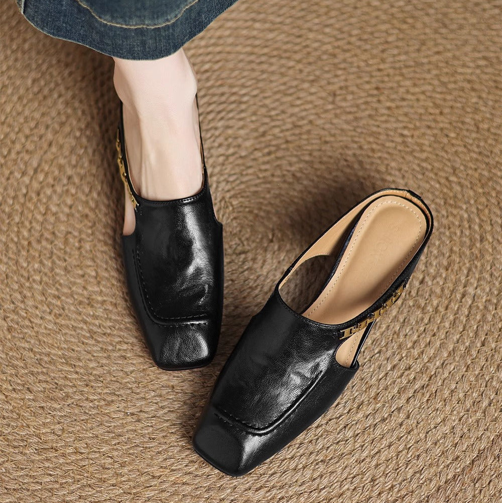 Mules Avella de Piel