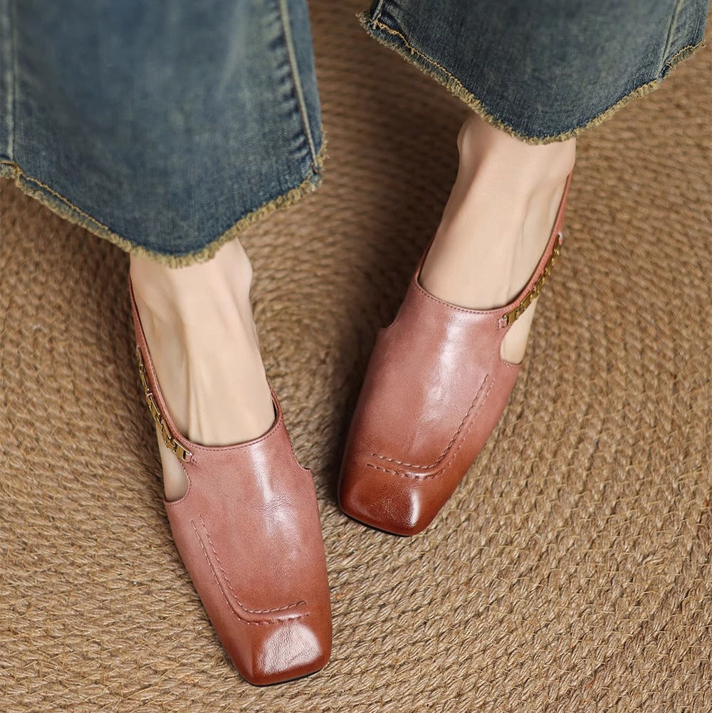 Mules Avella de Piel