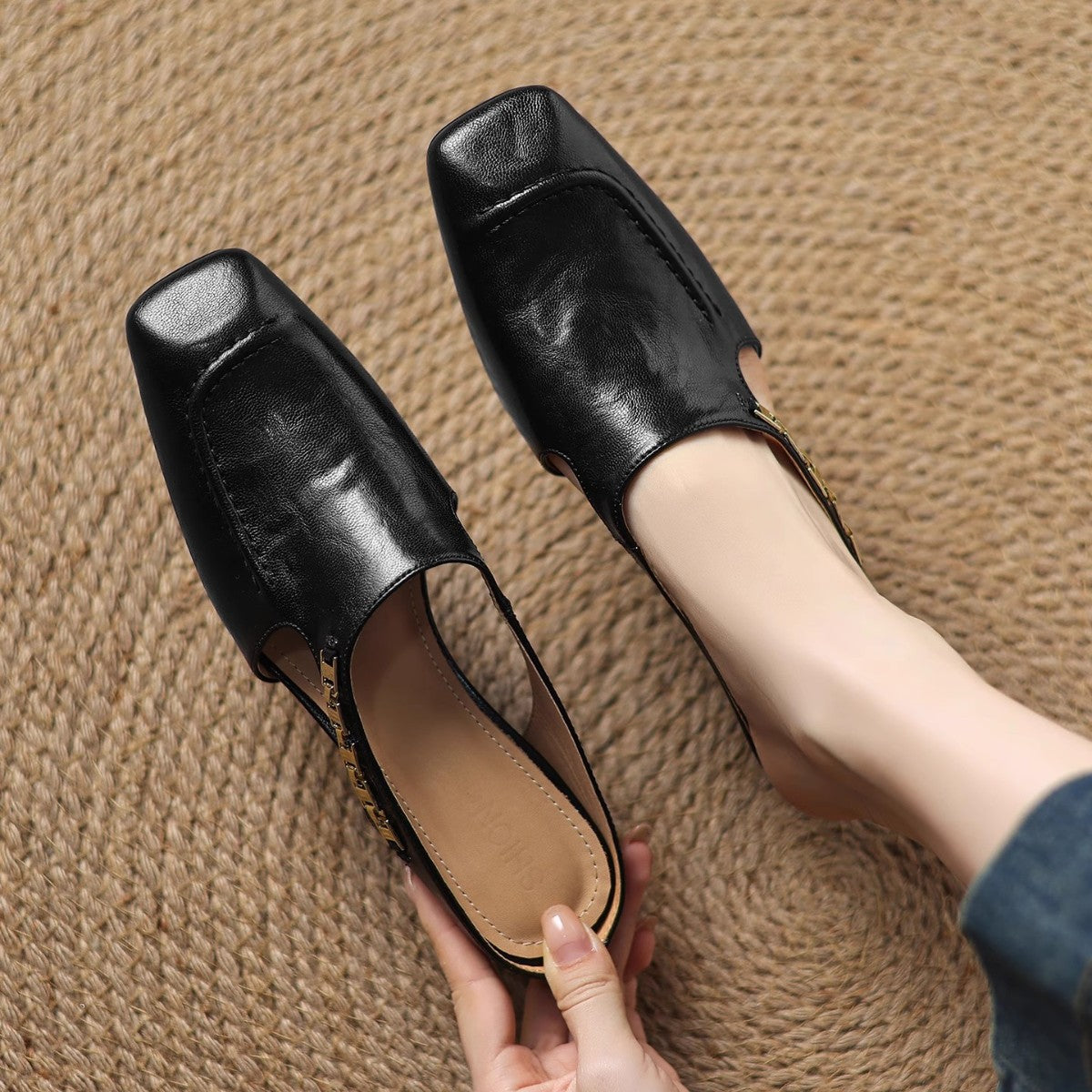 Mules Avella de Piel