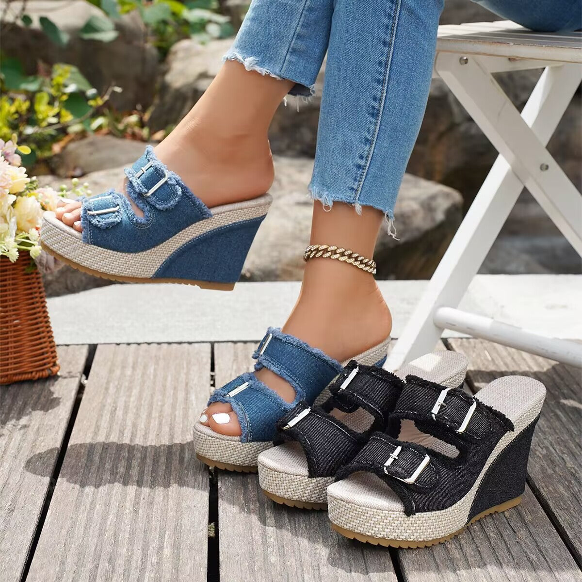 Maria | Sandalias de cuña