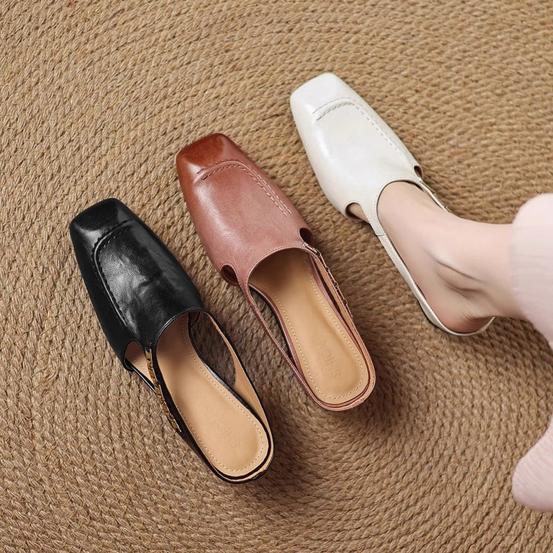 Mules Avella de Piel