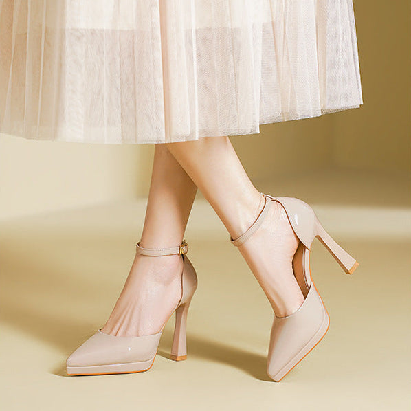 Tacones Evette de Piel