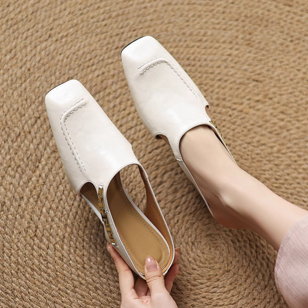Mules Avella de Piel