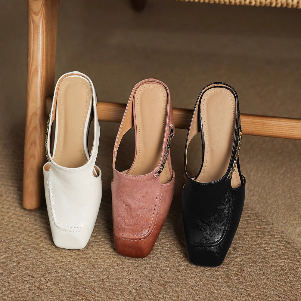 Mules Avella de Piel