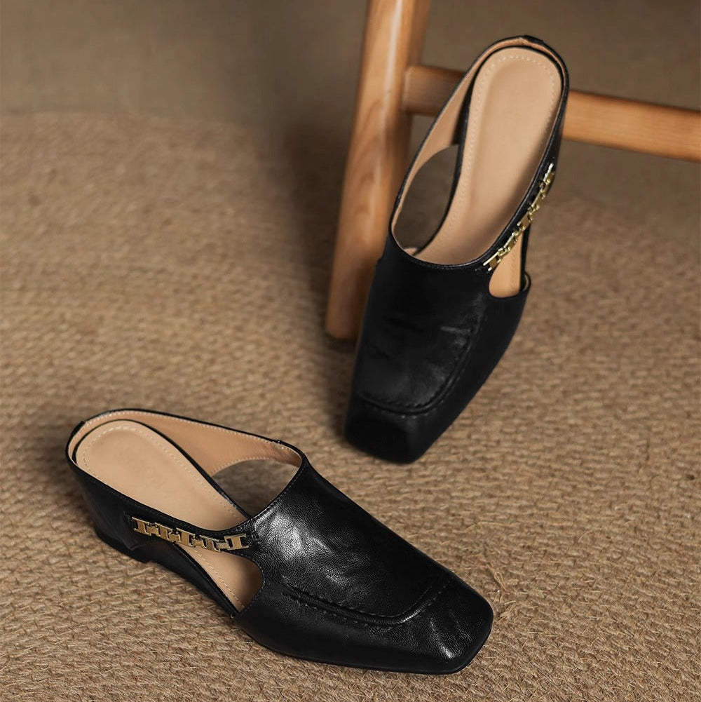 Mules Avella de Piel