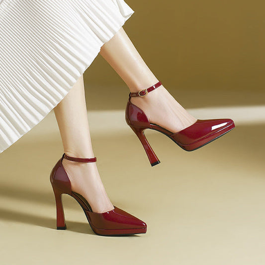Tacones Evette de Piel