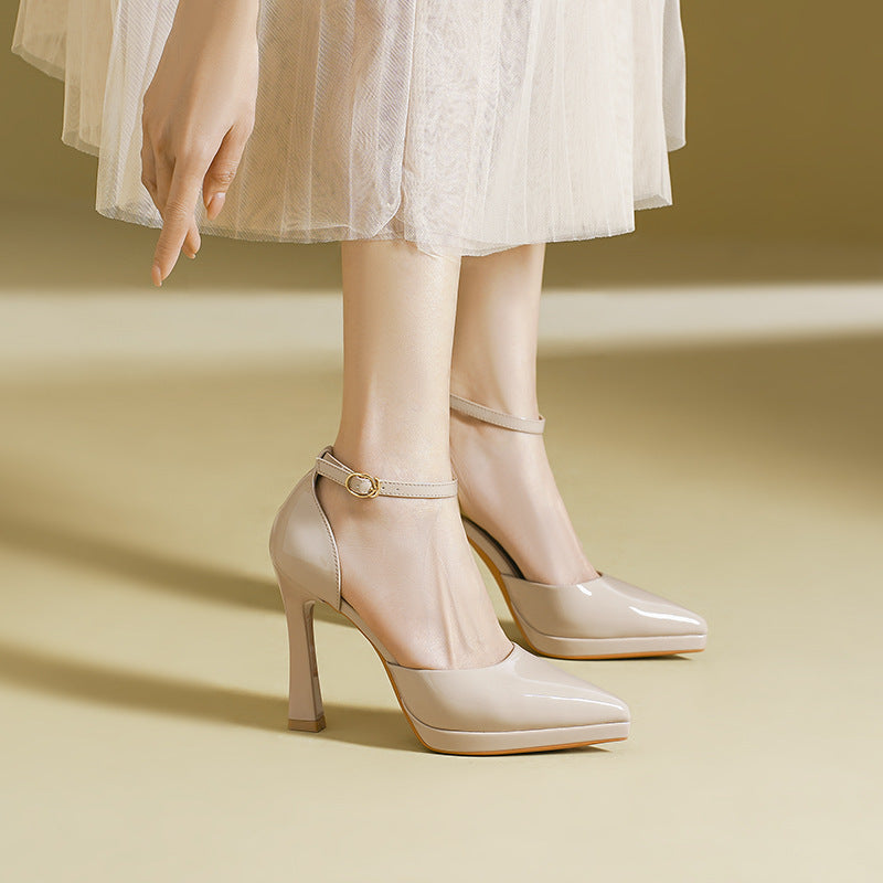 Tacones Evette de Piel