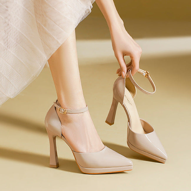 Tacones Evette de Piel