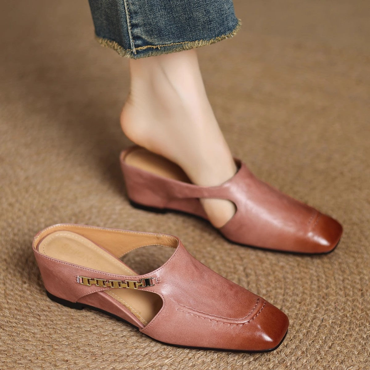 Mules Avella de Piel