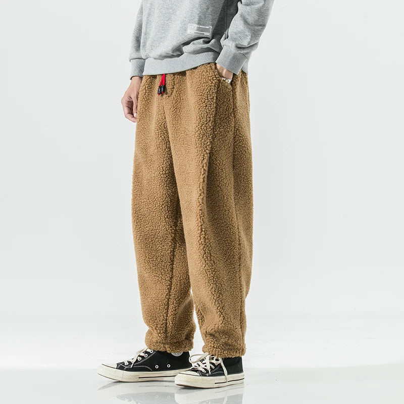 Pantalones de chándal de forro polar