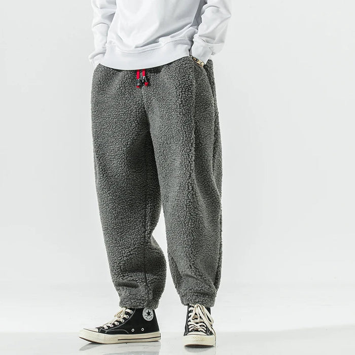 Pantalones de chándal de forro polar