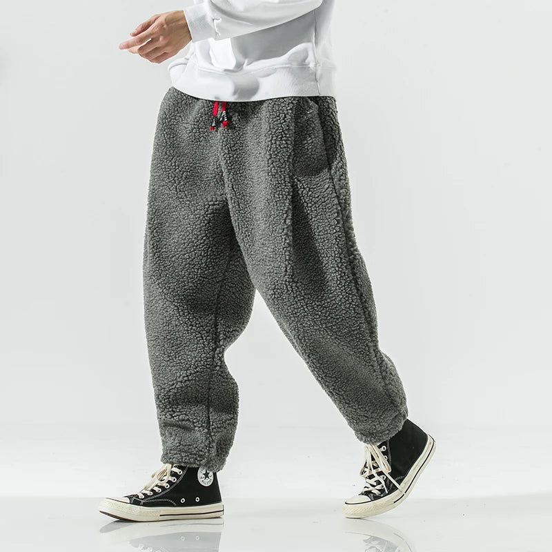 Pantalones de chándal de forro polar