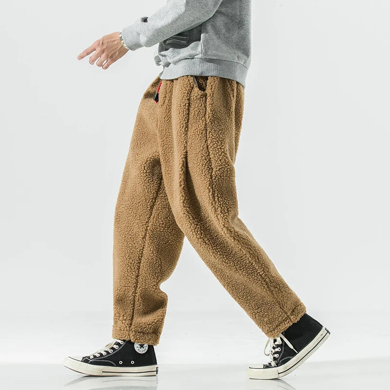 Pantalones de chándal de forro polar
