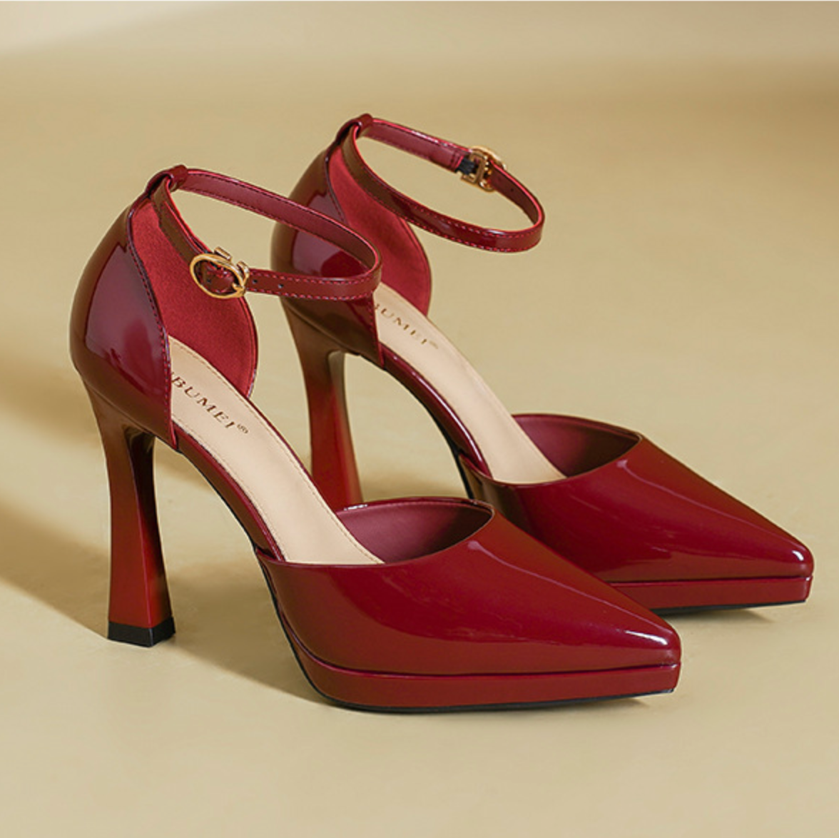 Tacones Evette de Piel