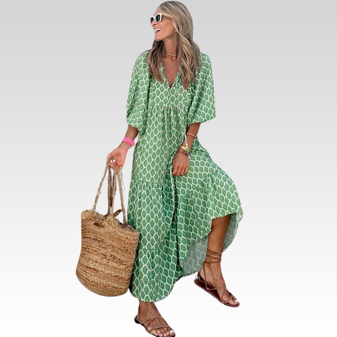 Isabel™ | Vestido largo boho
