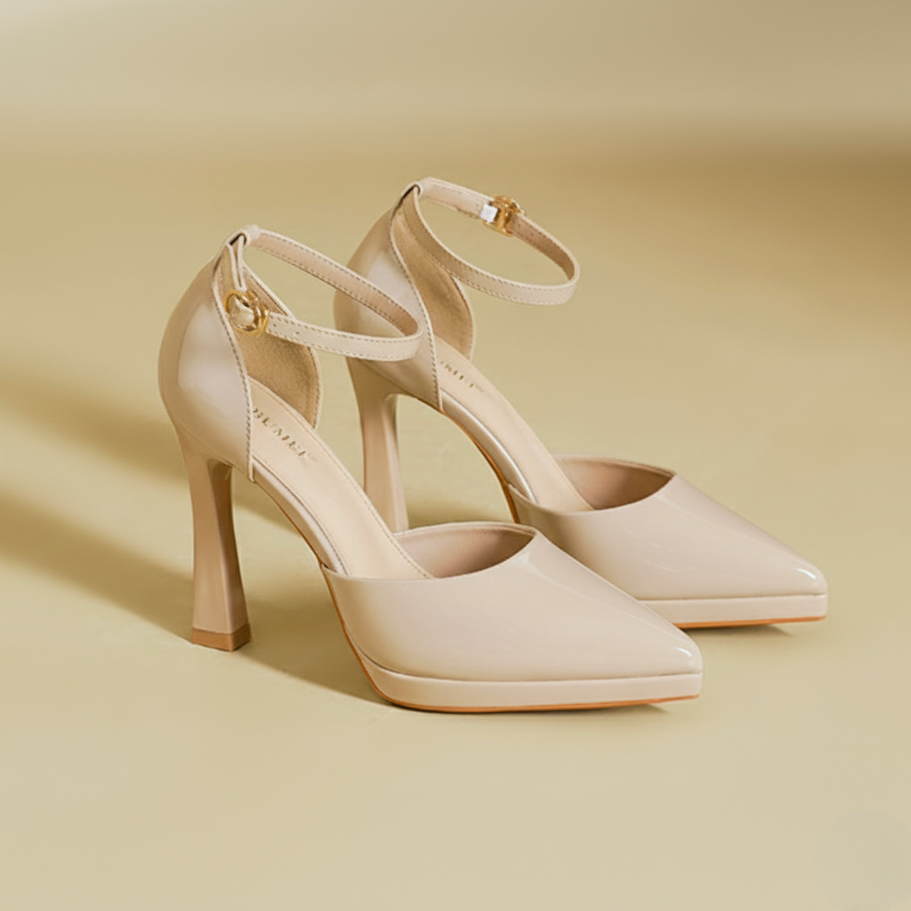 Tacones Evette de Piel