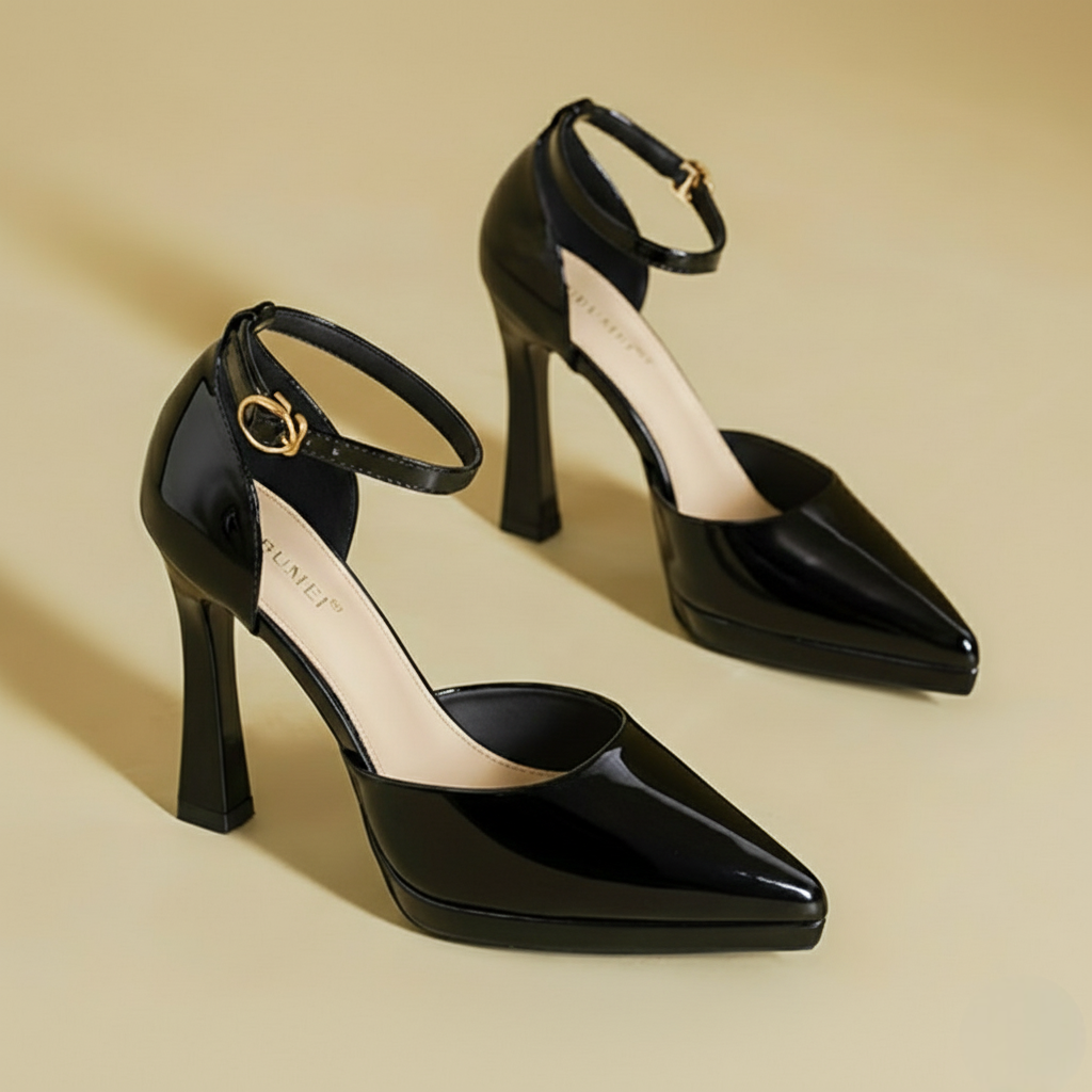 Tacones Evette de Piel