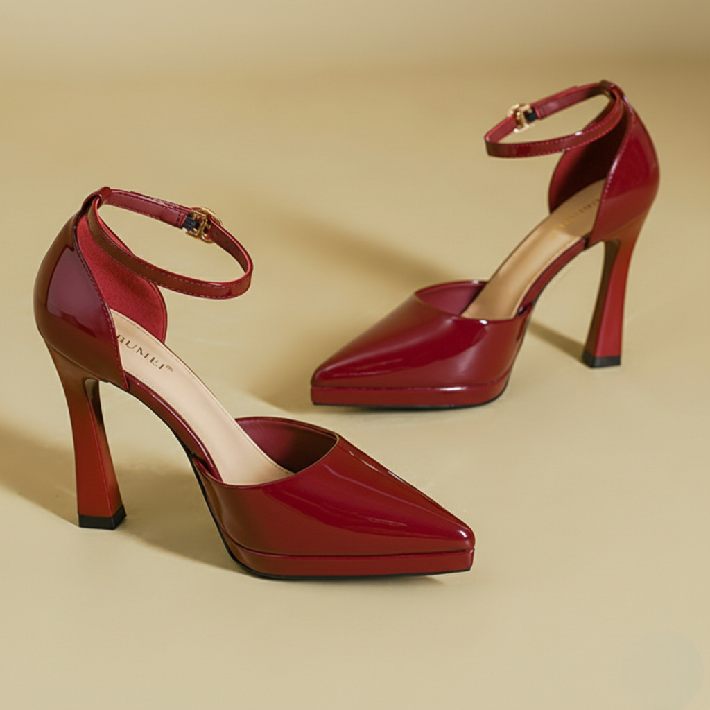 Tacones Evette de Piel