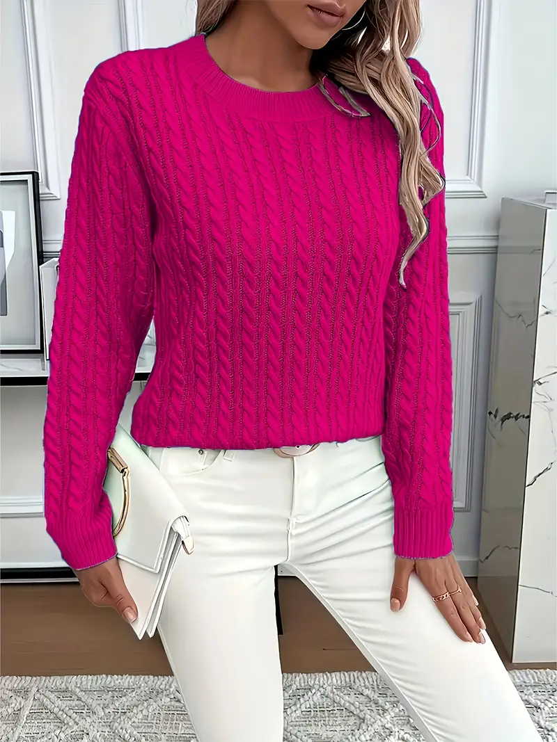 Carmen | Jersey de punto trenzado