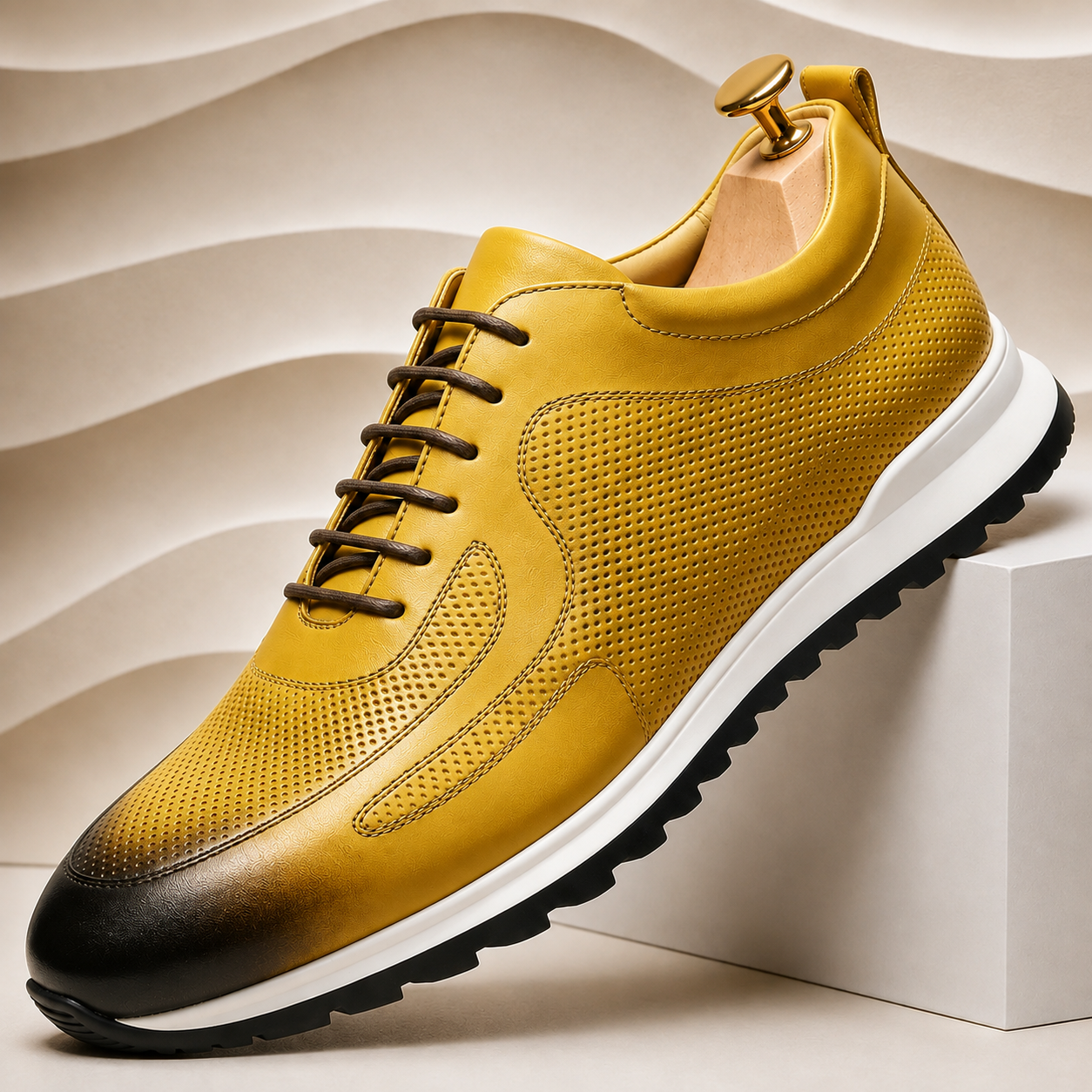 Zapatillas de piel de vaca Lussu