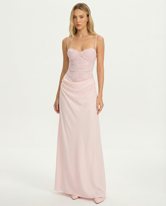 Vestido Rosa Musa