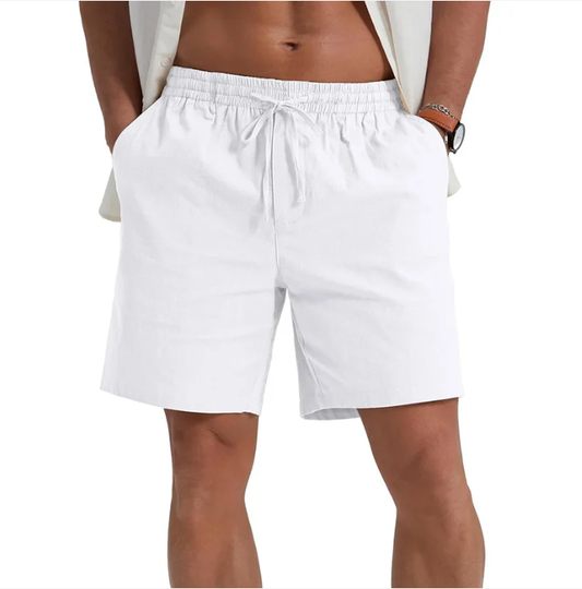 Pantalón Corto de Hombre de Lino