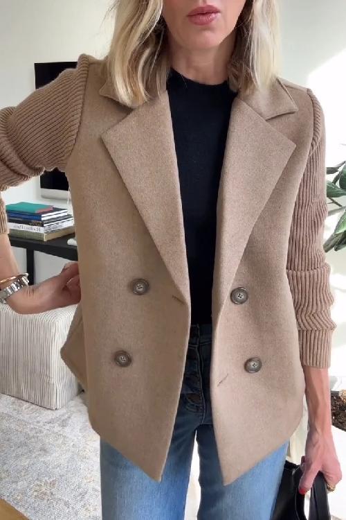 SASHA | ABRIGO BLAZER CASUAL