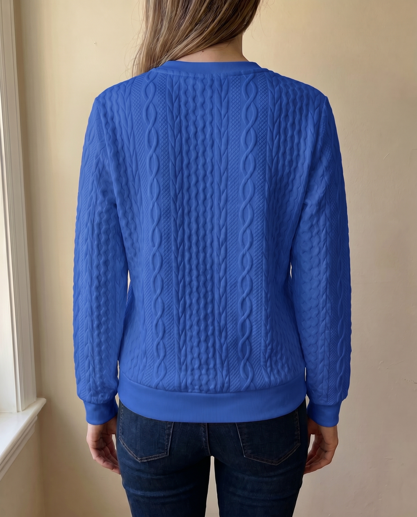 Lucia | Sudadera con cremallera y textura: elegante y cómoda