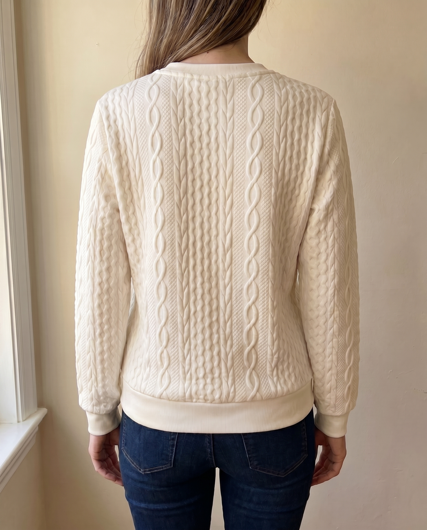 Lucia | Sudadera con cremallera y textura: elegante y cómoda