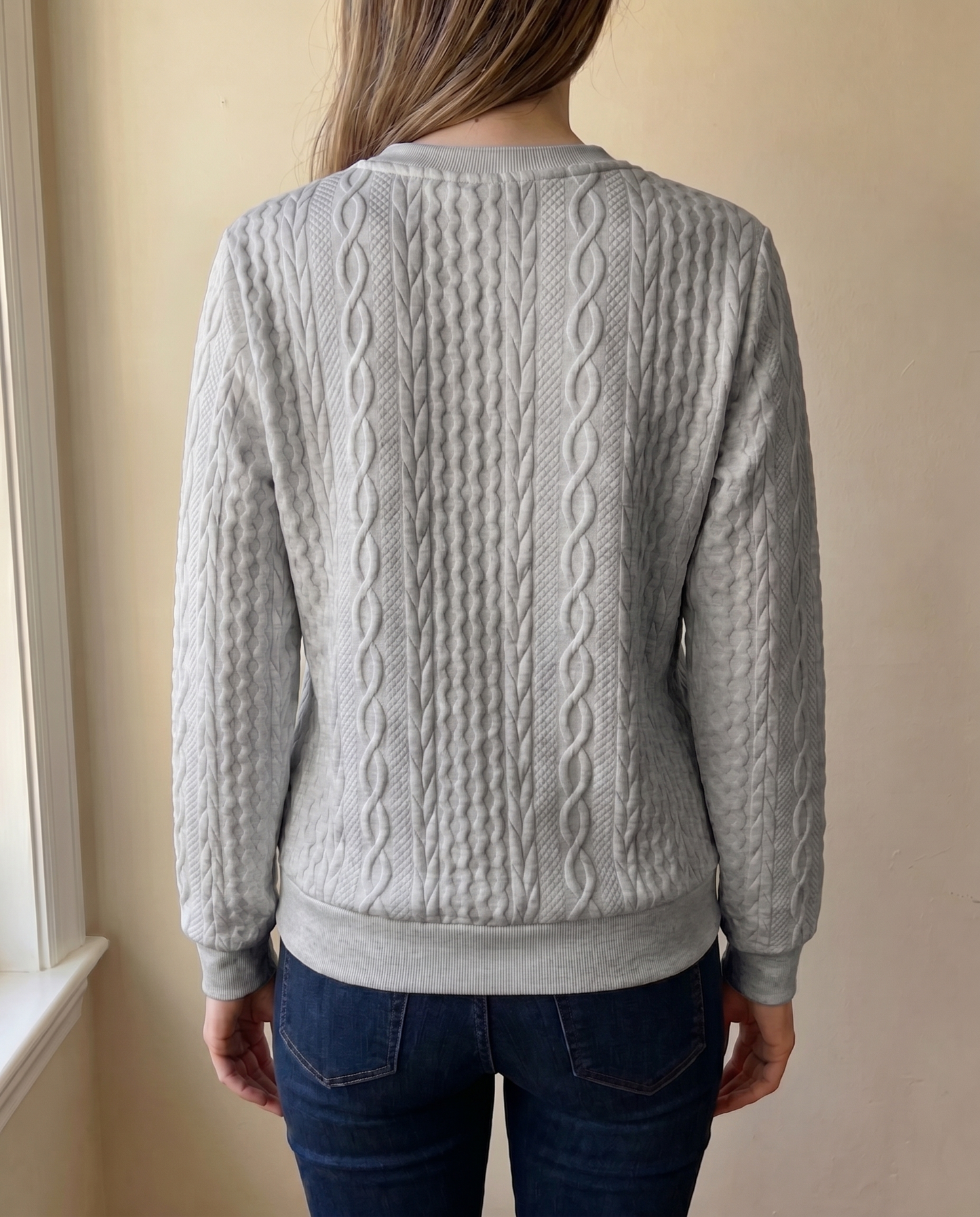 Lucia | Sudadera con cremallera y textura: elegante y cómoda